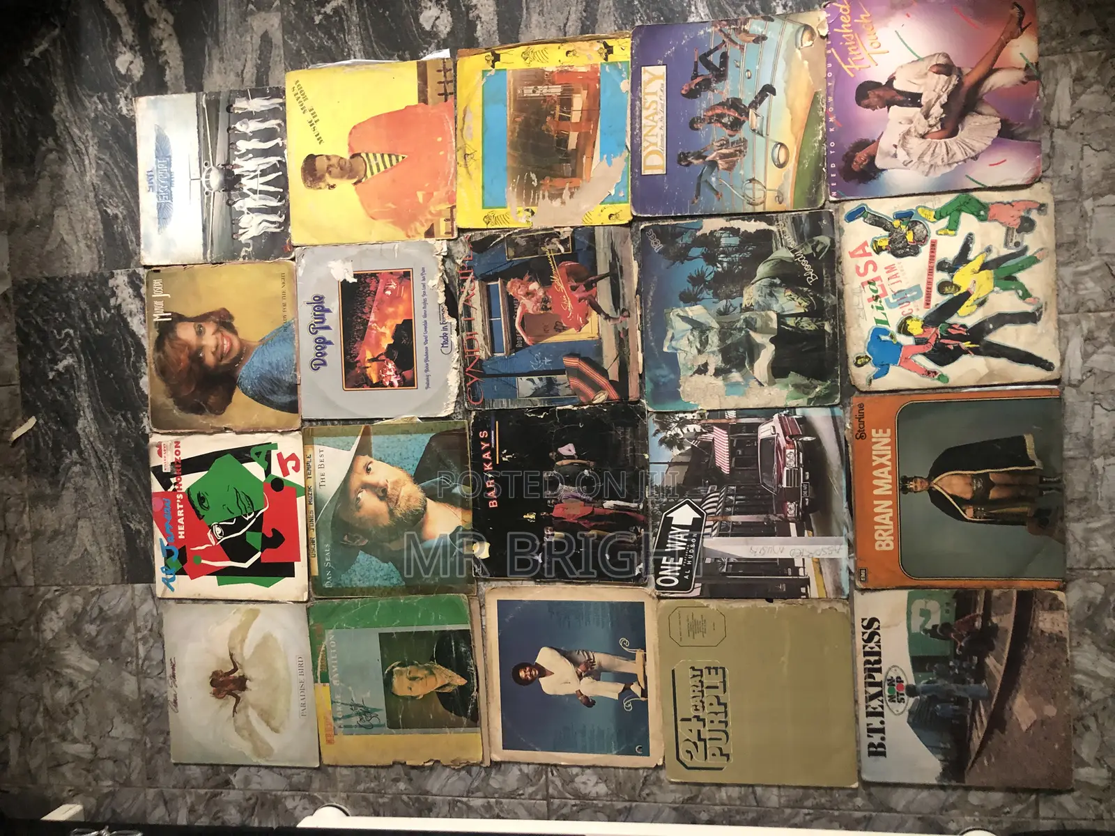 Old Vinyl Disc Records for Sales