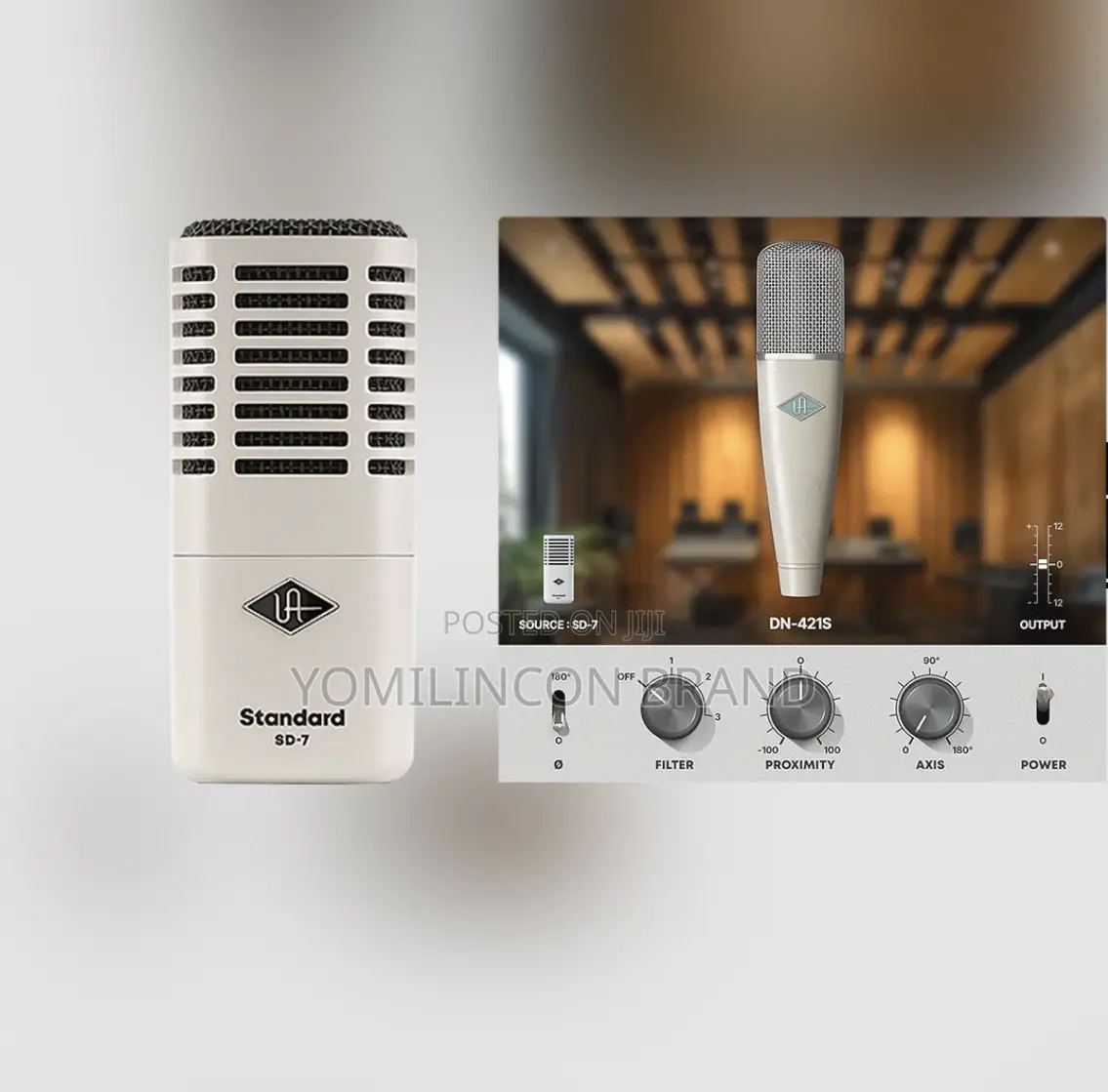 Uad Sd-7 Dynamic Microphone With Hemisphere Modeling