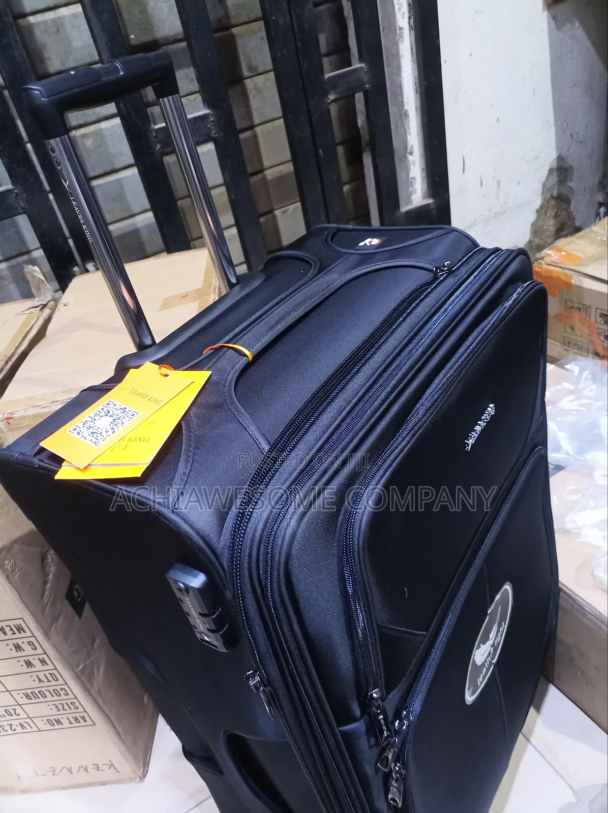 Original Leaves King Box With Anti-theft Zip