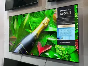 Samsung 65 Inche Qled Q80t QHDR 4k Gaming Smart TV With 120hz HDMI 2.1