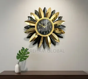 60cm Leaf Wall Clock