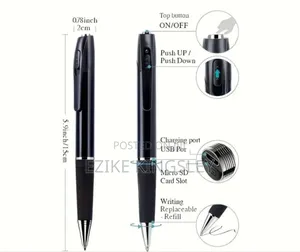 Spy Pen (Vedio and Audio Recording With 64 Gb Card)