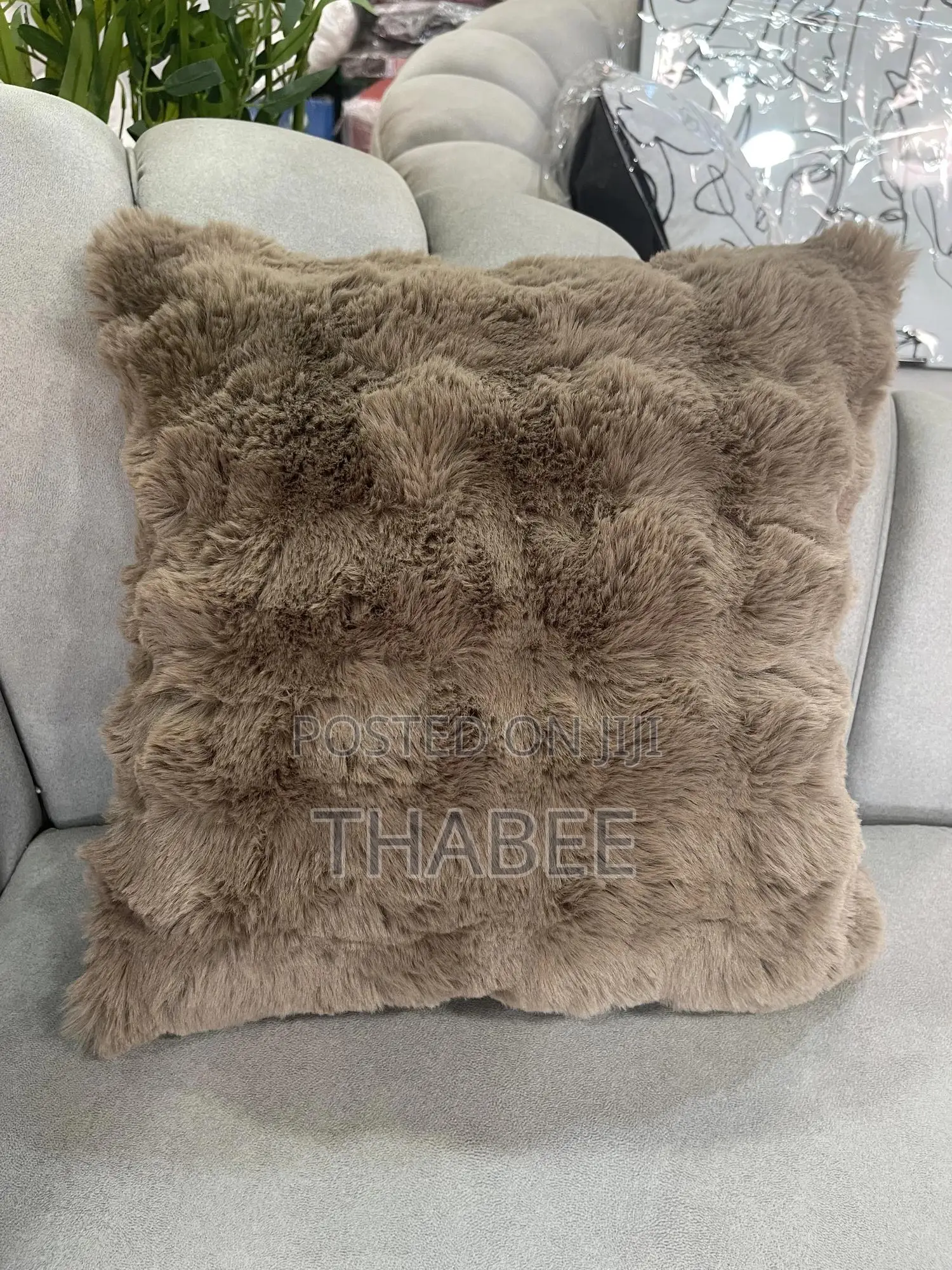 Throw Pillows Brown Biege