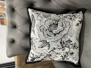 Black and White Throw Pillows