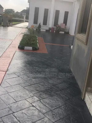 Polished Stamped Concrete Installation and Design
