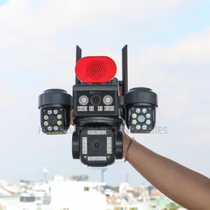 4 Lens V560-Hieasy-4g Premium Four Lens Solar Powered Quad Camera