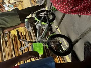 16-Inch Bicycle With Training Wheels and a Front Basket