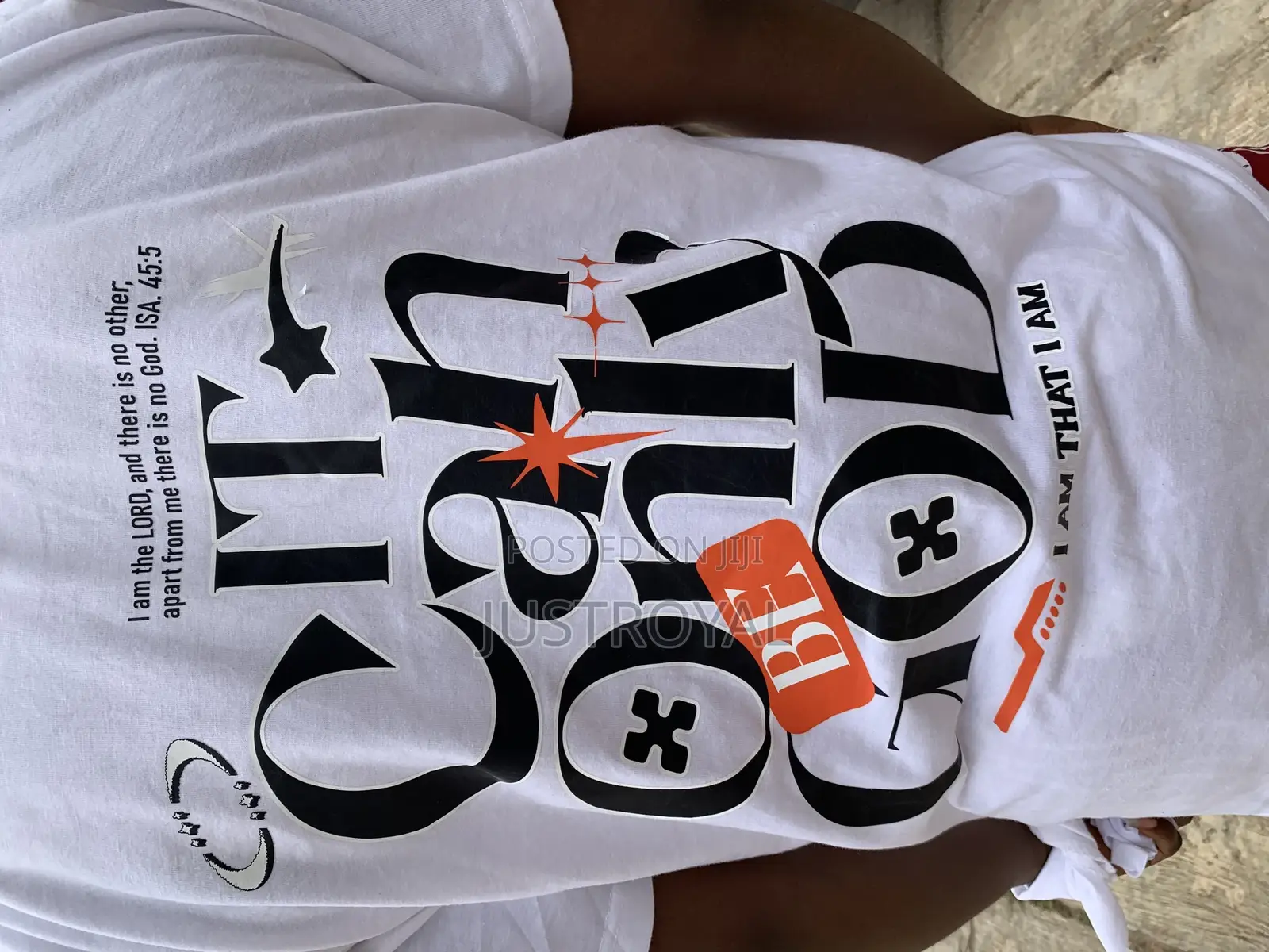 Quality Branded Tshirt (It Can Only Be God)