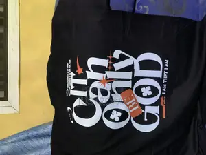 Quality Branded Tshirt (It Can Only Be God)