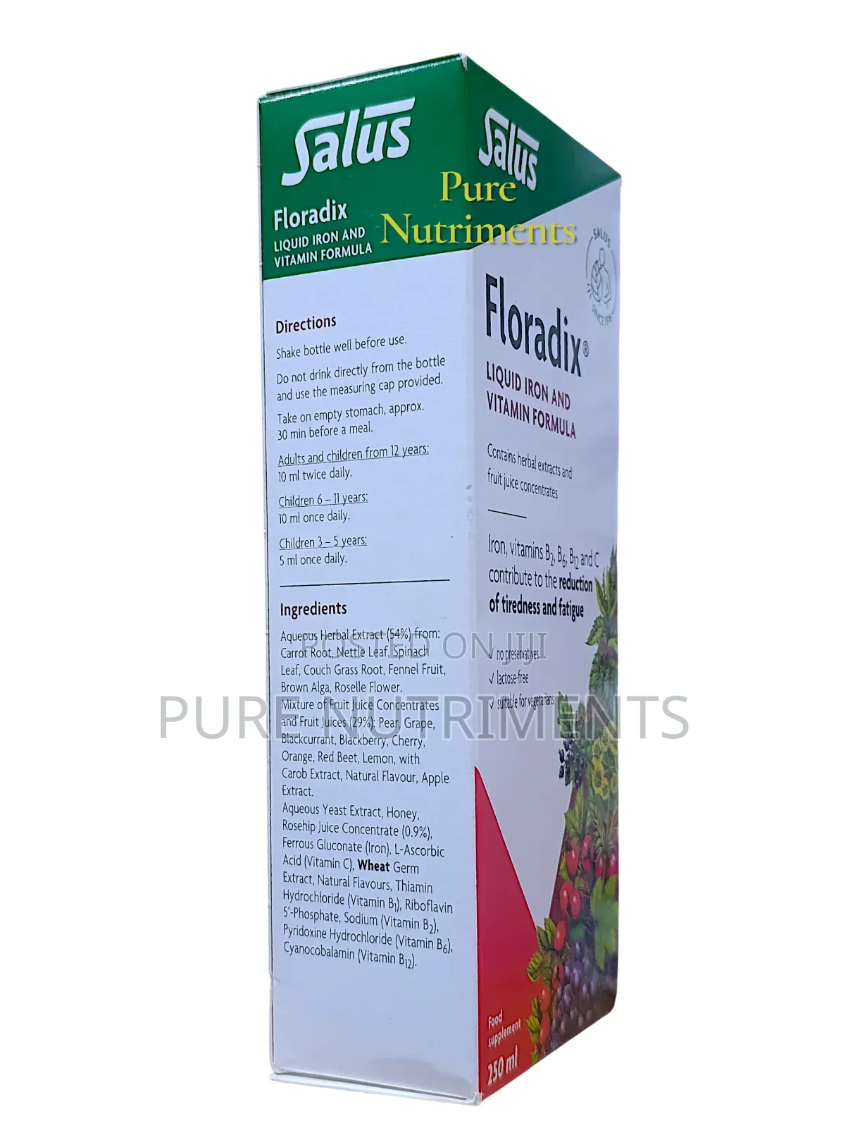 Floradix Iron, Vitamin and Herbal Tablet/Liquid -Tiredness and Fatigue