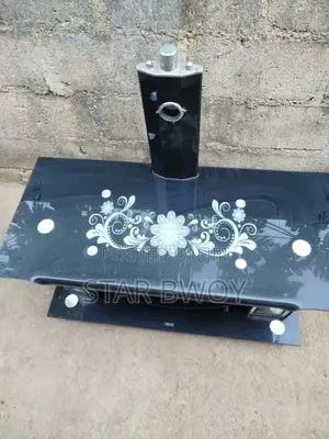 Glass Tv Console With Sound System