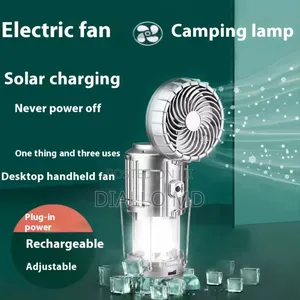 Camping Fan + Rechargeable Lantern