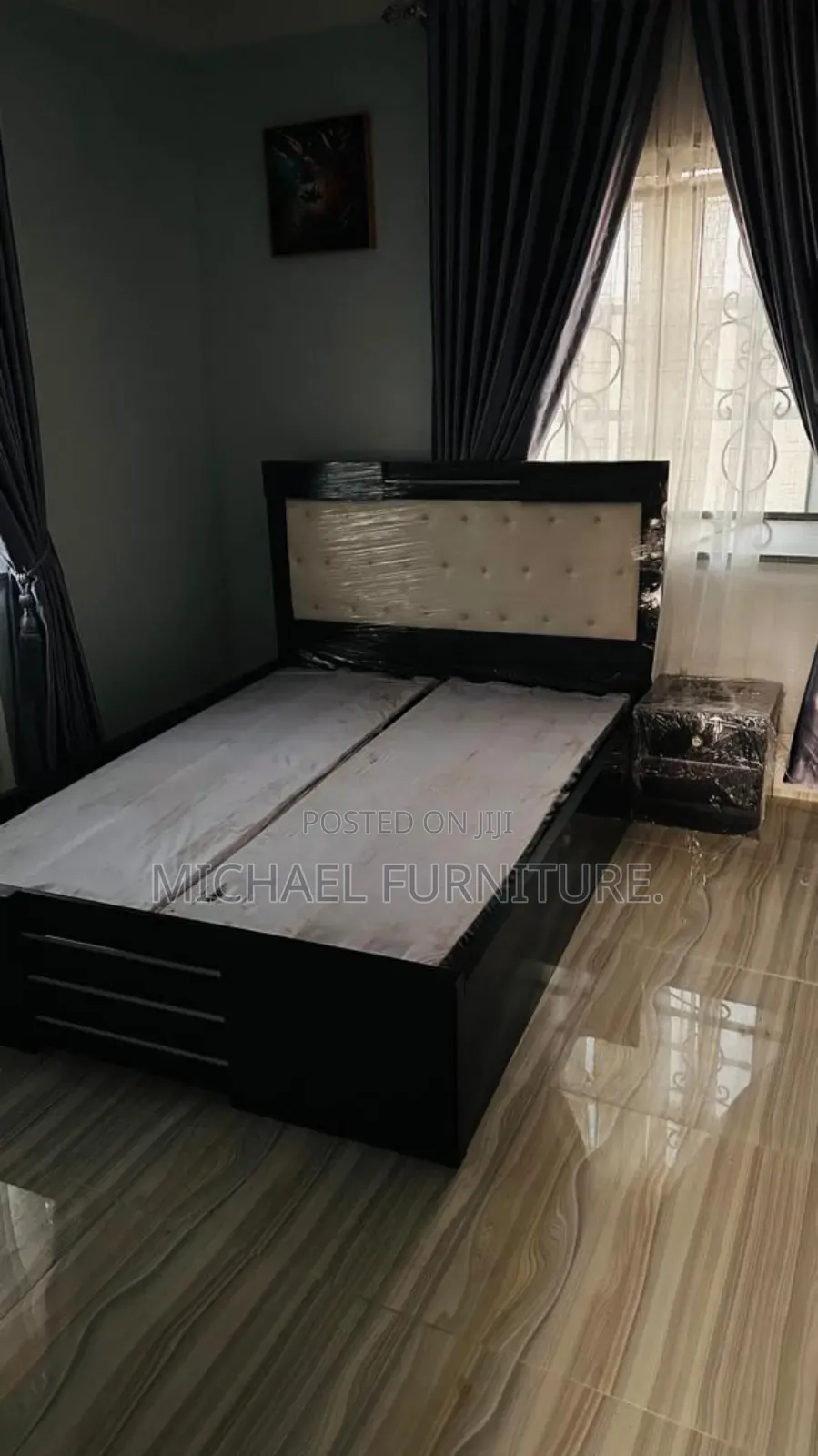 Elegantly Constructed 4 by 6 Bedframe