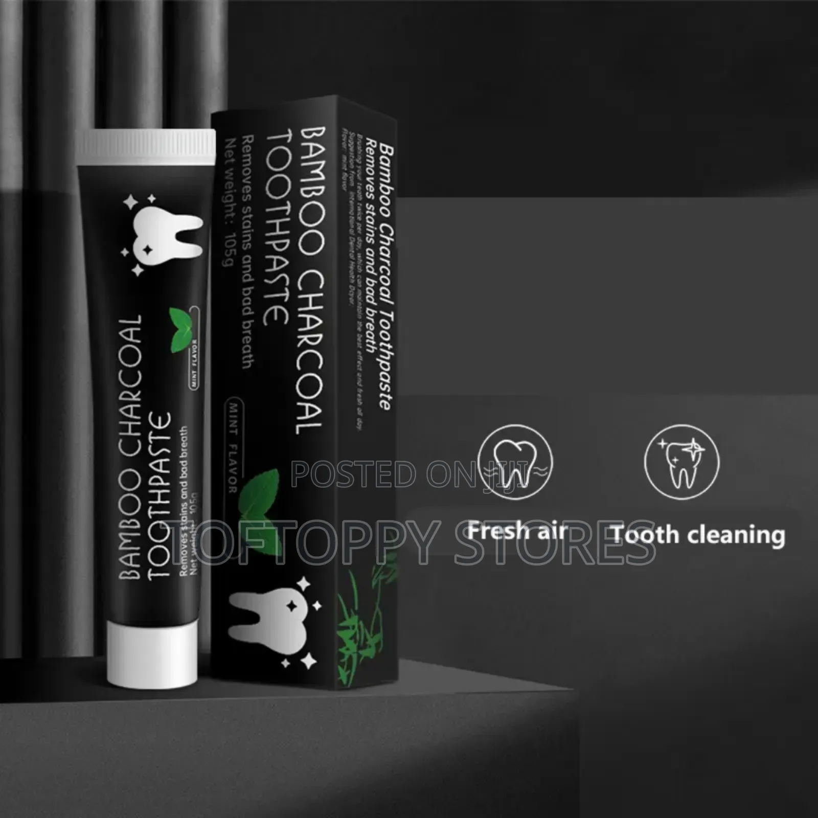 Bamboo Activated Charcoal Toothpaste