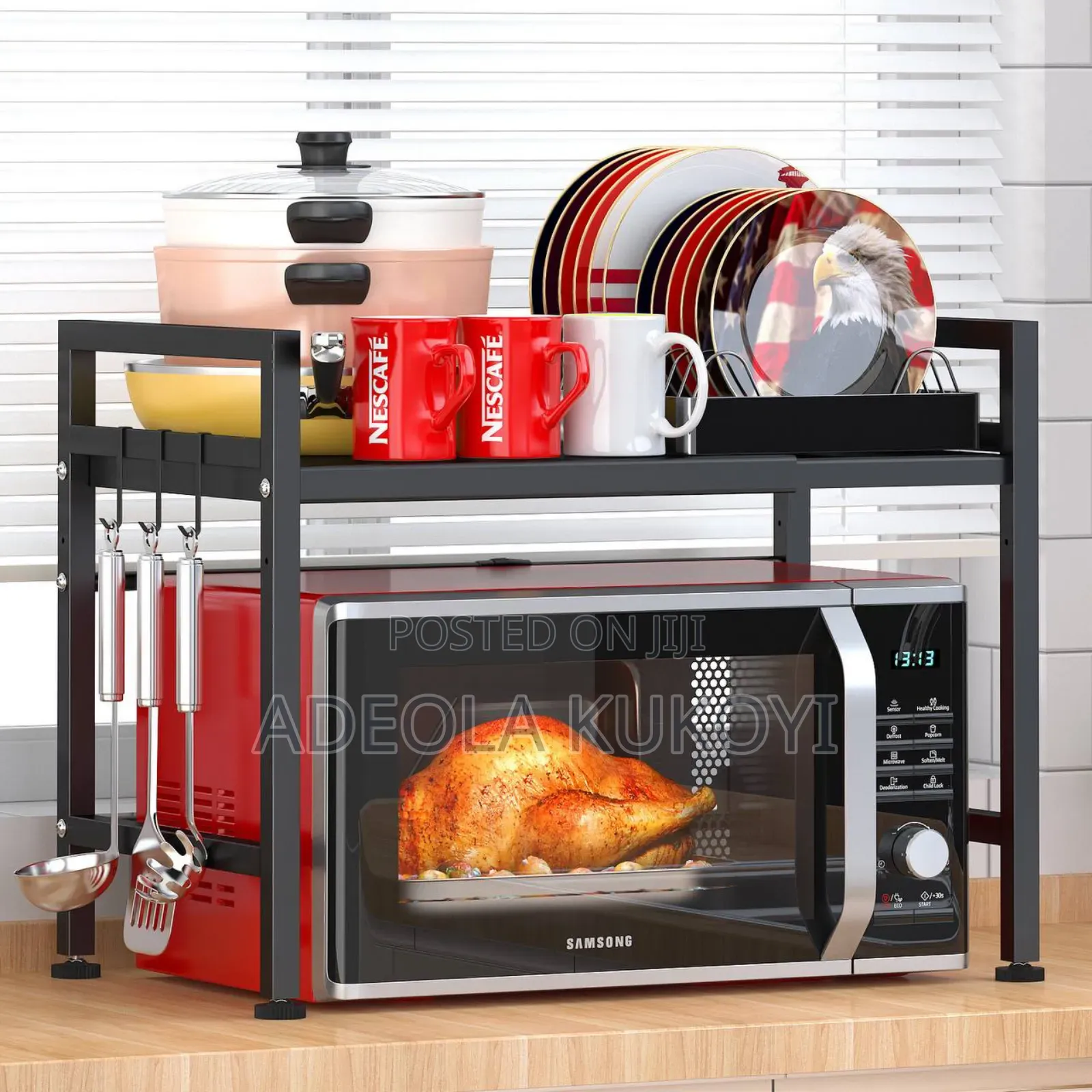 1 Tier Microwave Stand