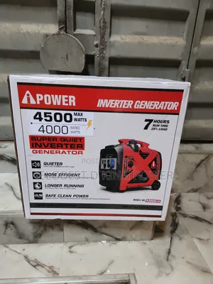 Ipower Inverter Generator 4.5kva Less Petrol Consumption