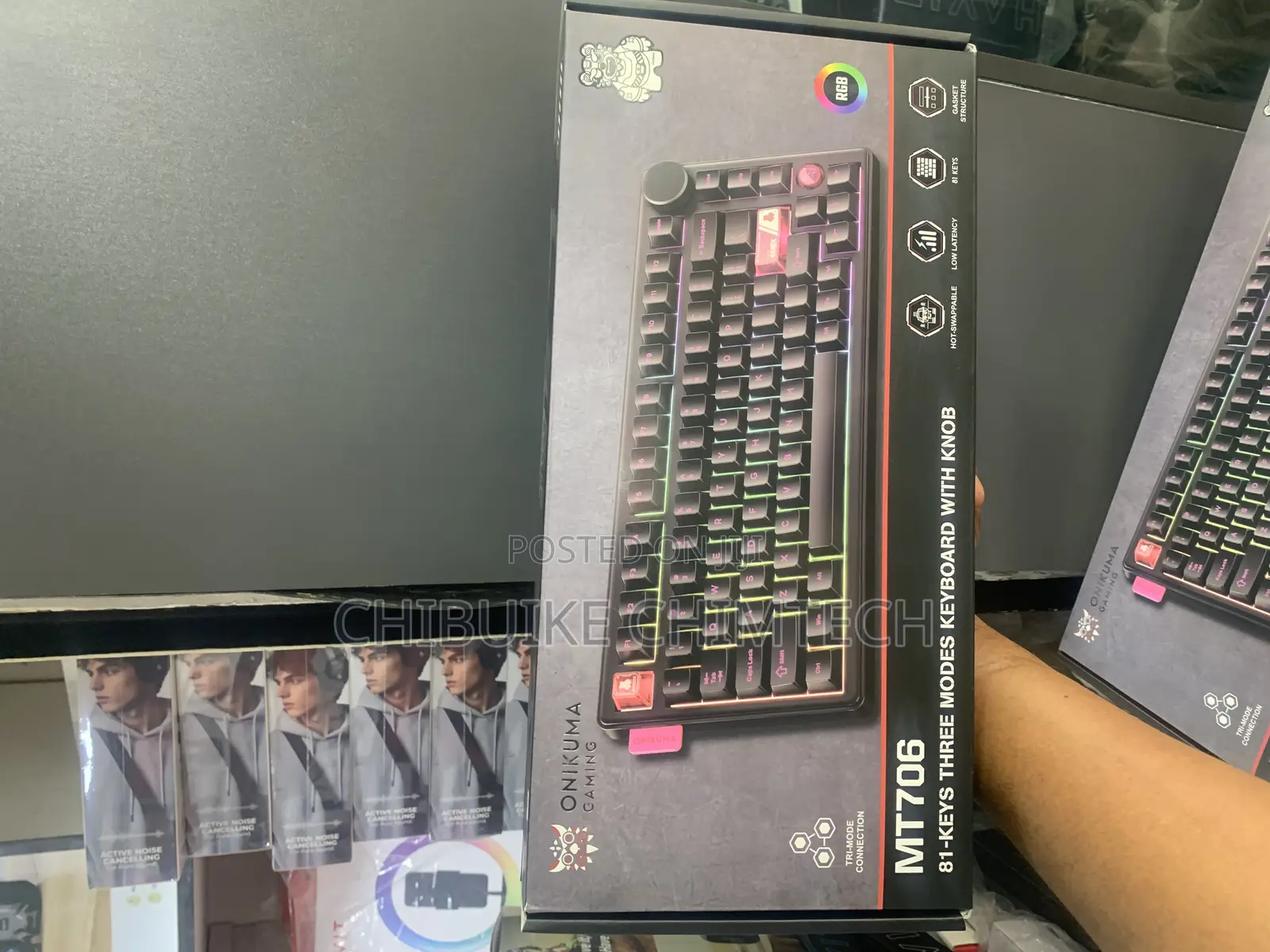 Onikuma Mt706 Gaming Mechanical Keyboard
