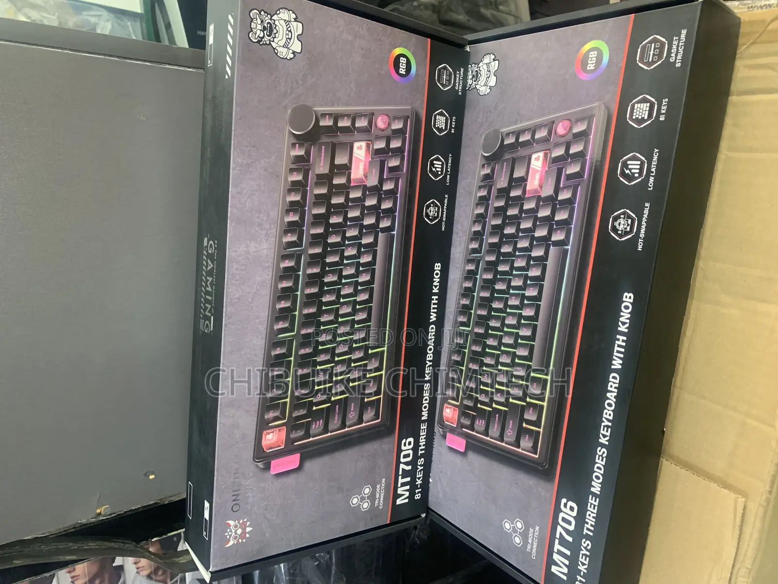 Onikuma Mt706 Gaming Mechanical Keyboard