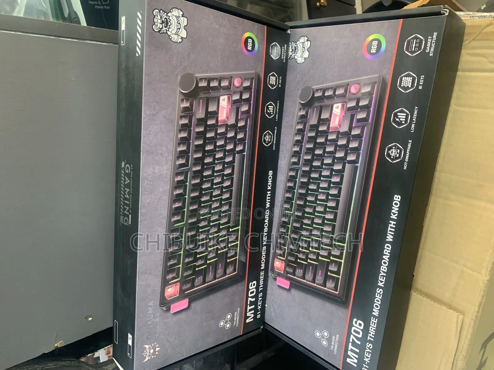 Onikuma Mt706 Gaming Mechanical Keyboard