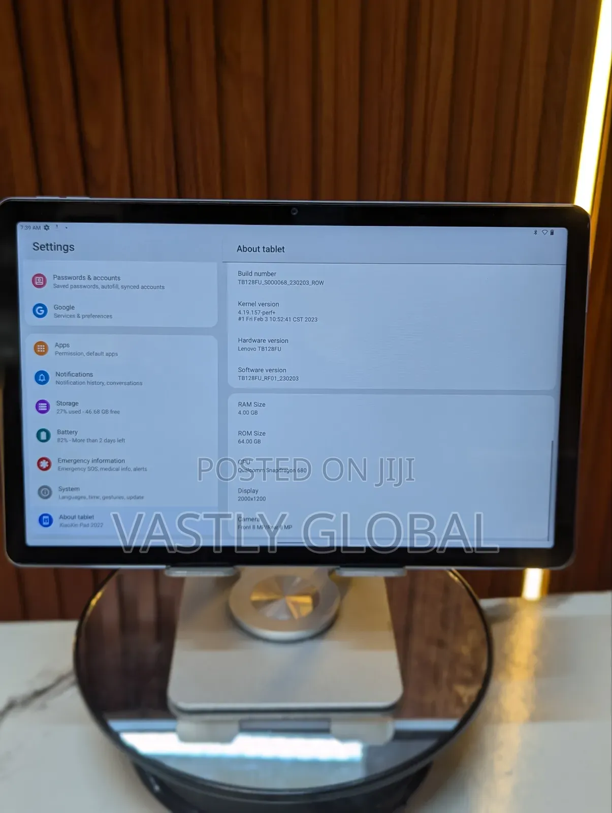Lenovo Tab M10 Plus (3rd Gen) 64 GB Blue