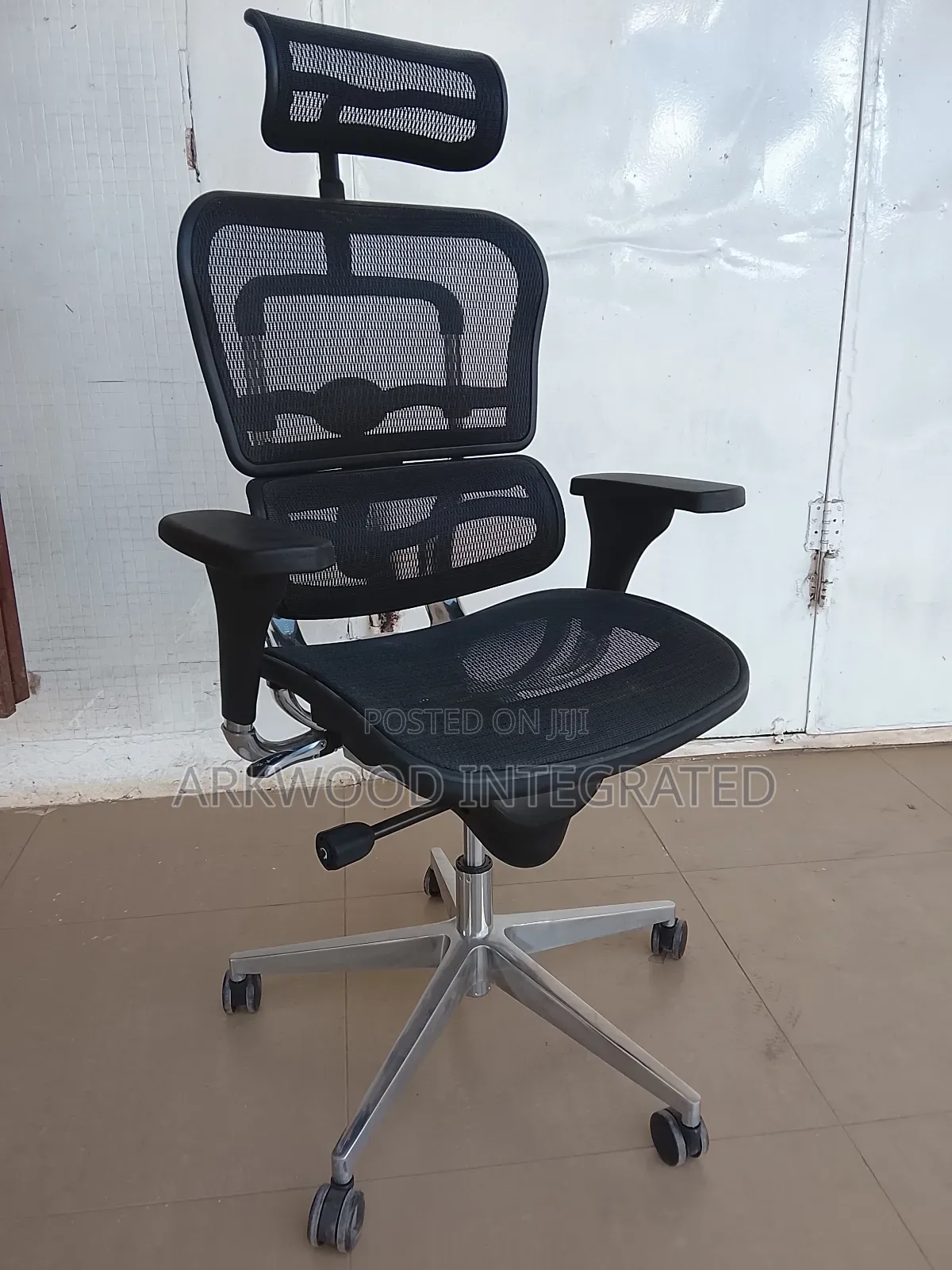 Ergonomic Mesh Chair With Adjustable Support & Seat, Big Mechanism