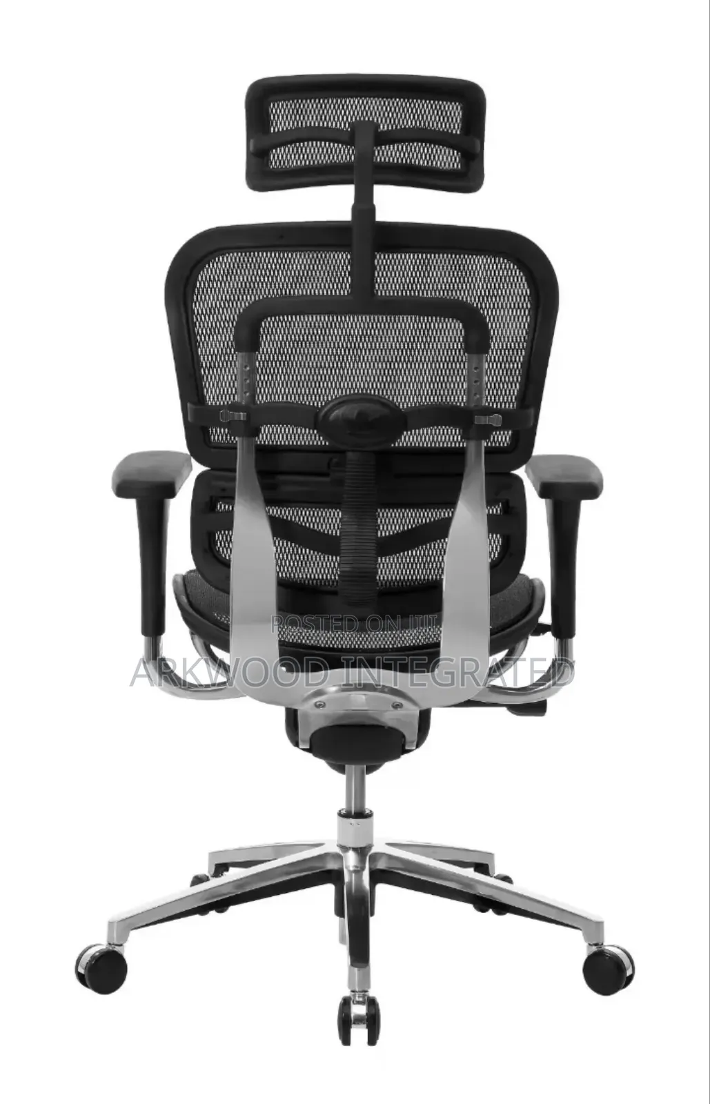 Ergonomic Mesh Chair With Adjustable Support & Seat, Big Mechanism