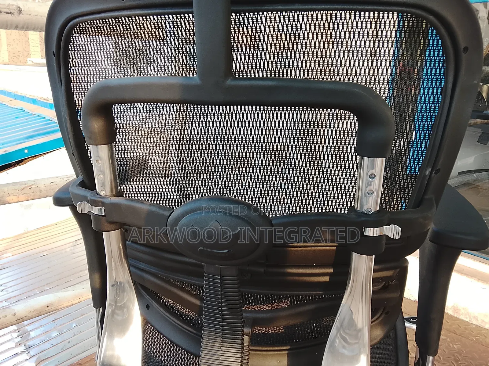 Ergonomic Mesh Chair With Adjustable Support & Seat, Big Mechanism