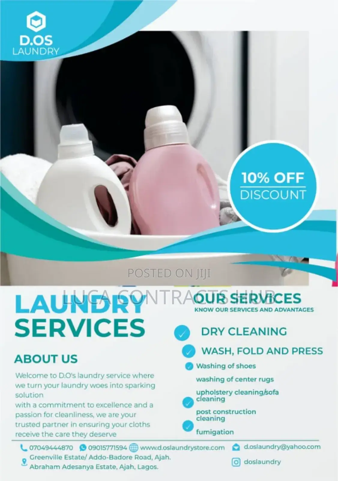 Cleaning and Laundry Service