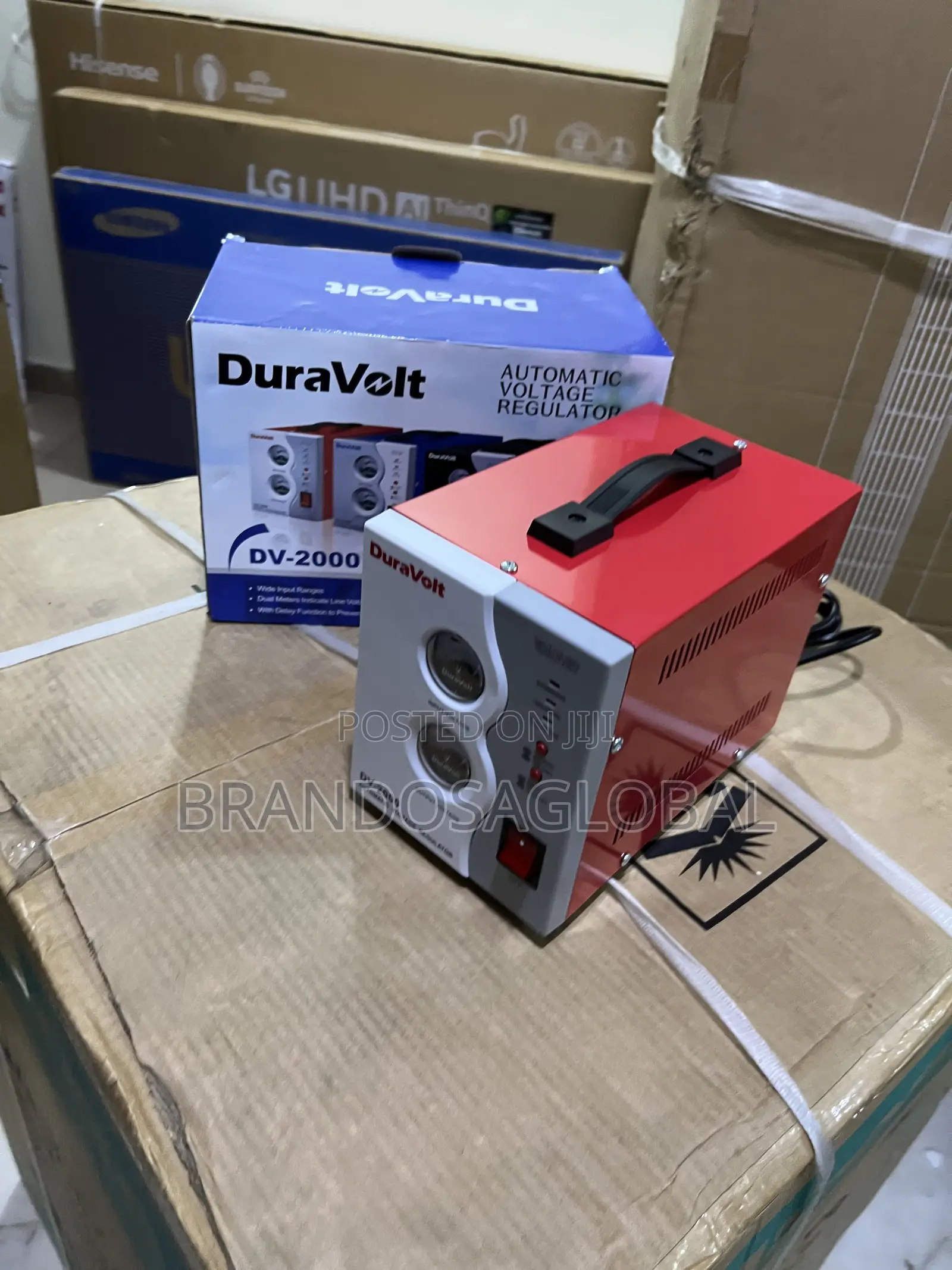 Duravolt 2000w Floor Standing Stabilizer for Home Safety