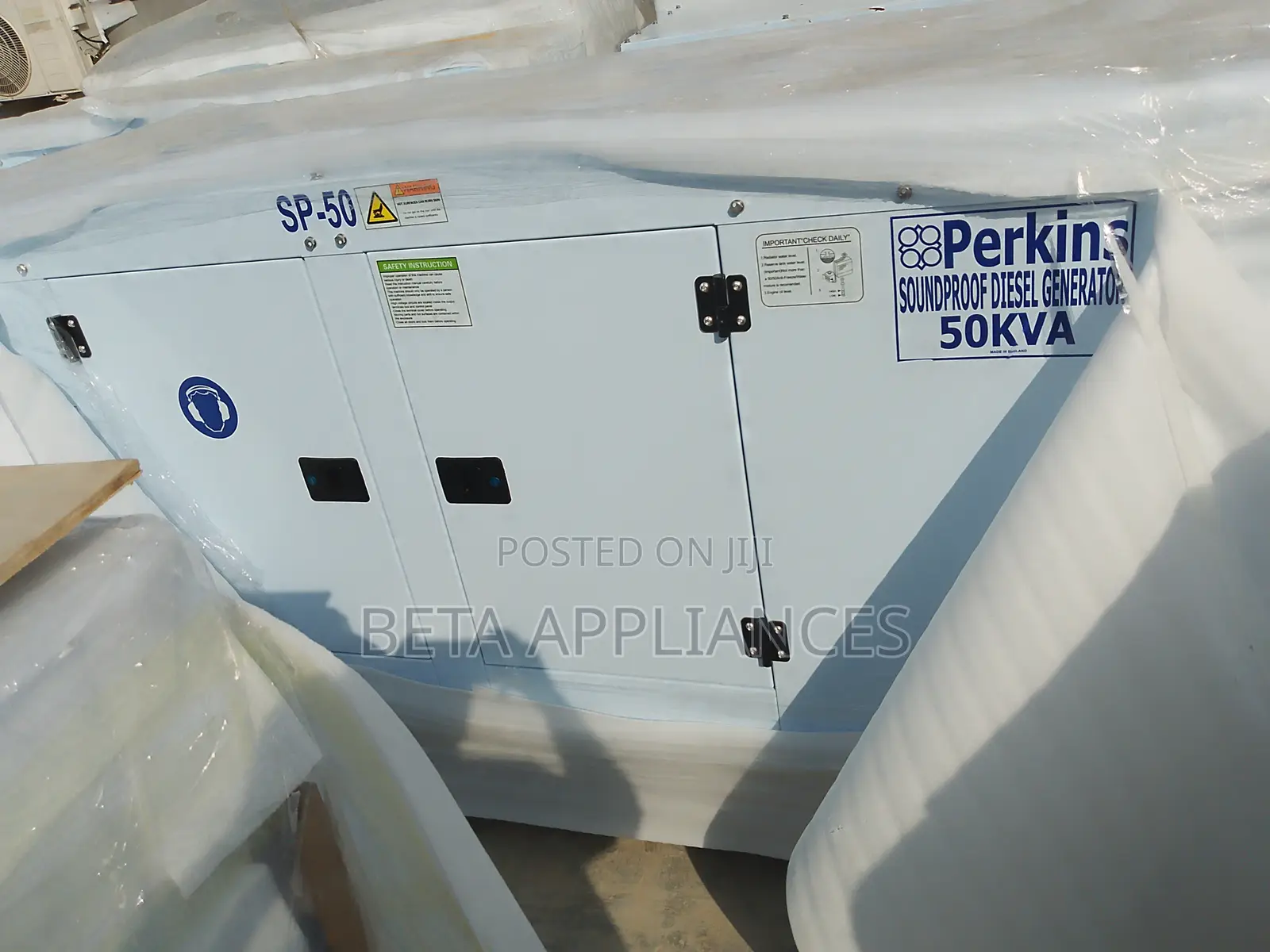 Industrial 50kva Soundproof Generator Set