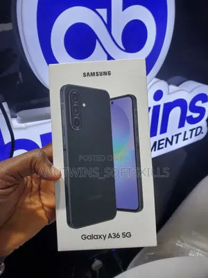New Samsung Galaxy A36 128 GB Black