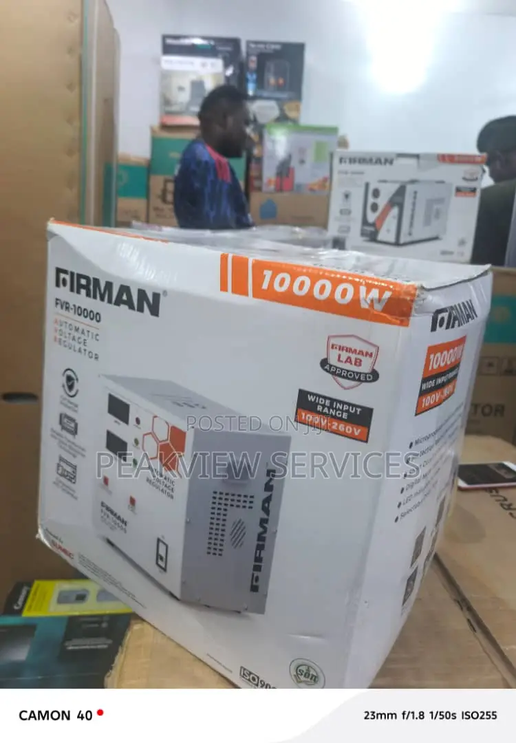 Firman Voltage Regulator FVR-10000 Floor Unit