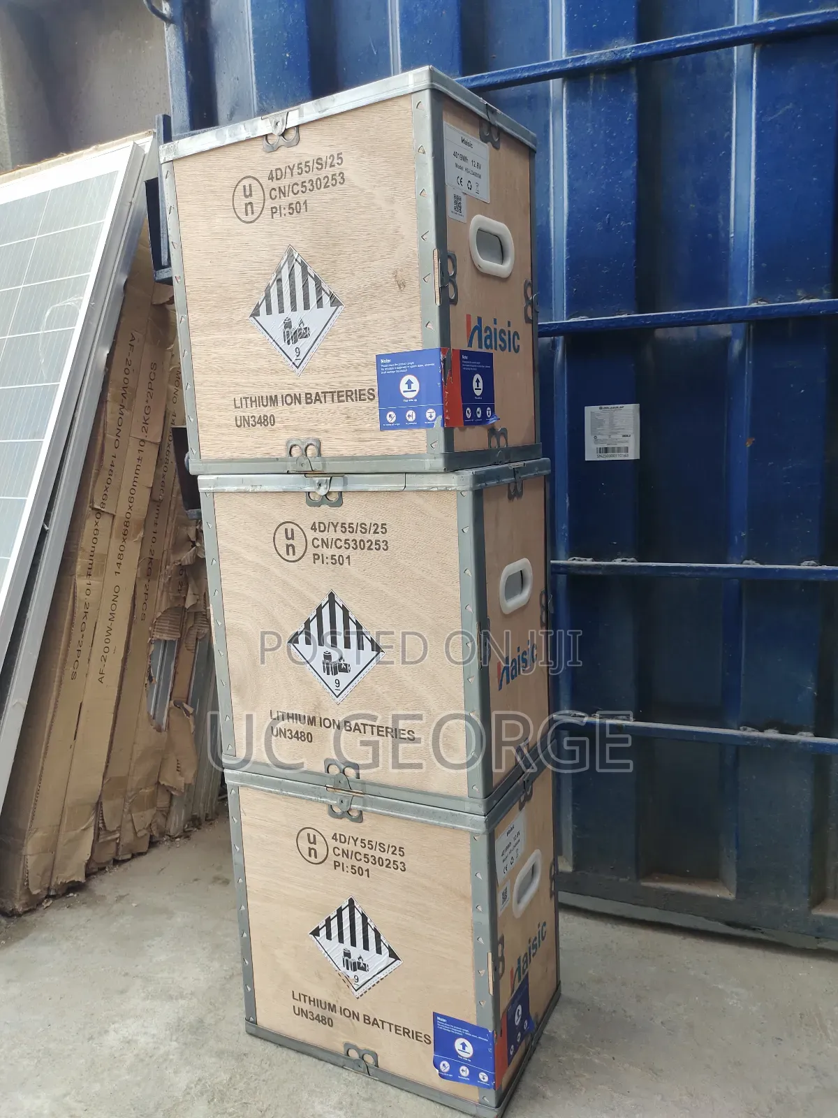 Haisic Lithium Ion Batteries 4kwh 12.8v
