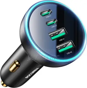 Rocoren 70w 4 in 1 Car Charger Usb Type C Qc4.0 Pd3.0 Super Fast Charg