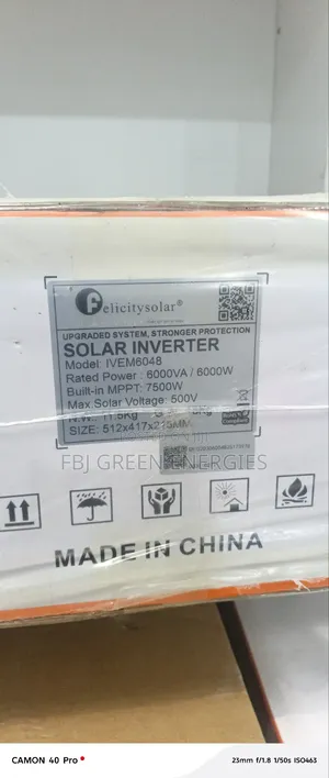 6kw Felicity Inverter 6kva