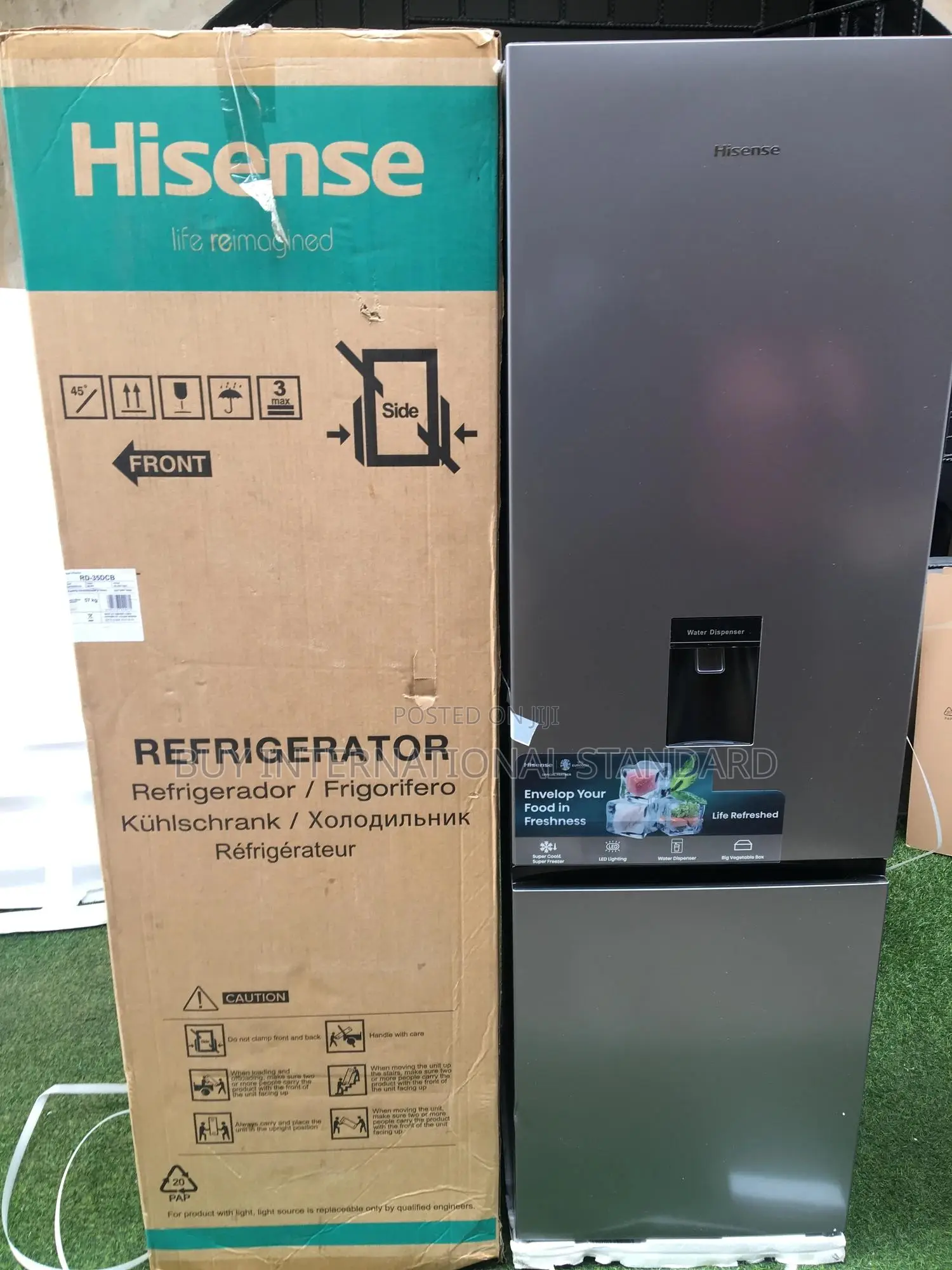 Hisense 264 L Bottom Freezer Fridge – Ready Stock
