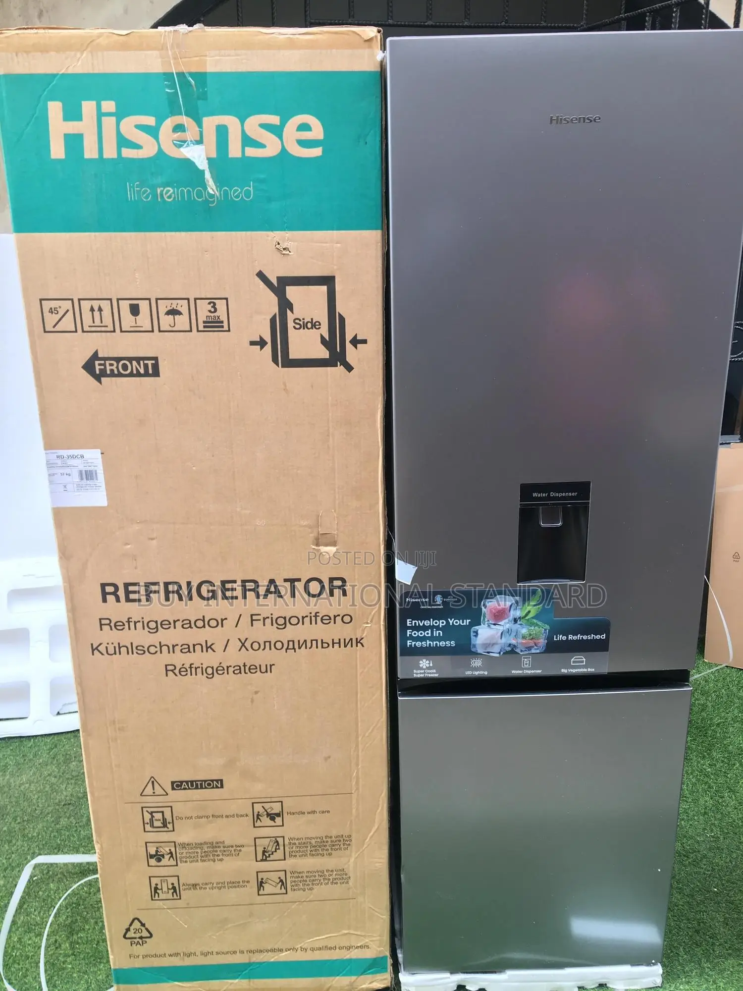 Hisense 264 L Bottom Freezer Fridge – Delivery Available