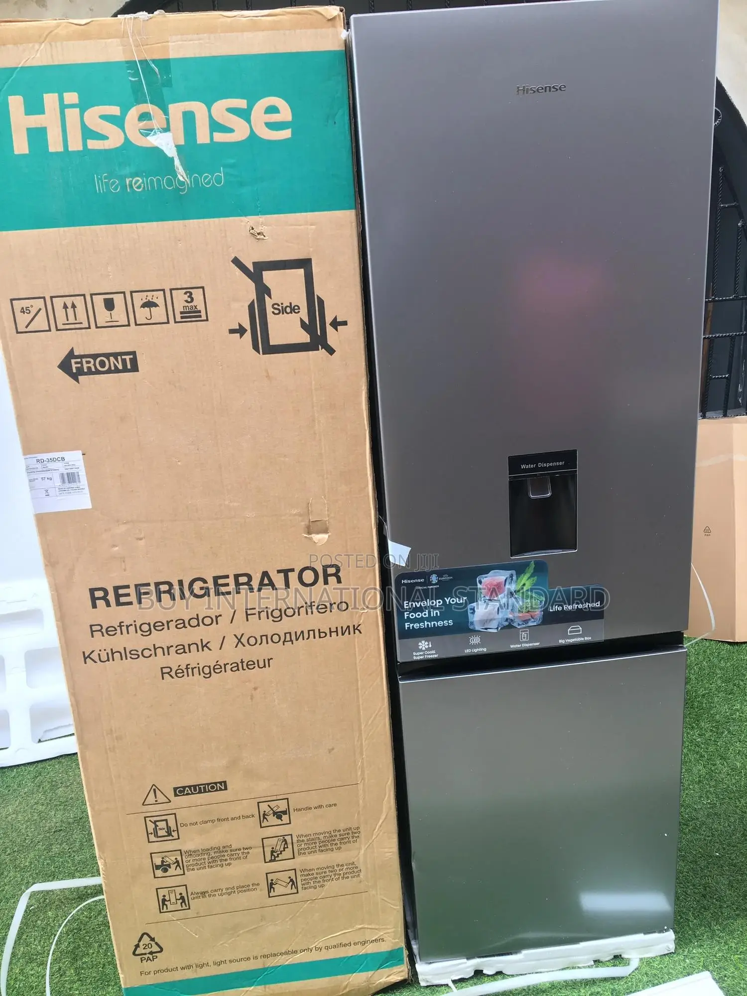 Hisense 264 L Bottom Freezer – Low Noise