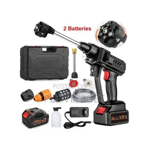Mythco Cordless Portable 300w Pressure Washer, 6 in 1 Nozzle