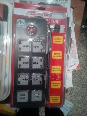 Mercury Surge Extension With 4 Usb Port