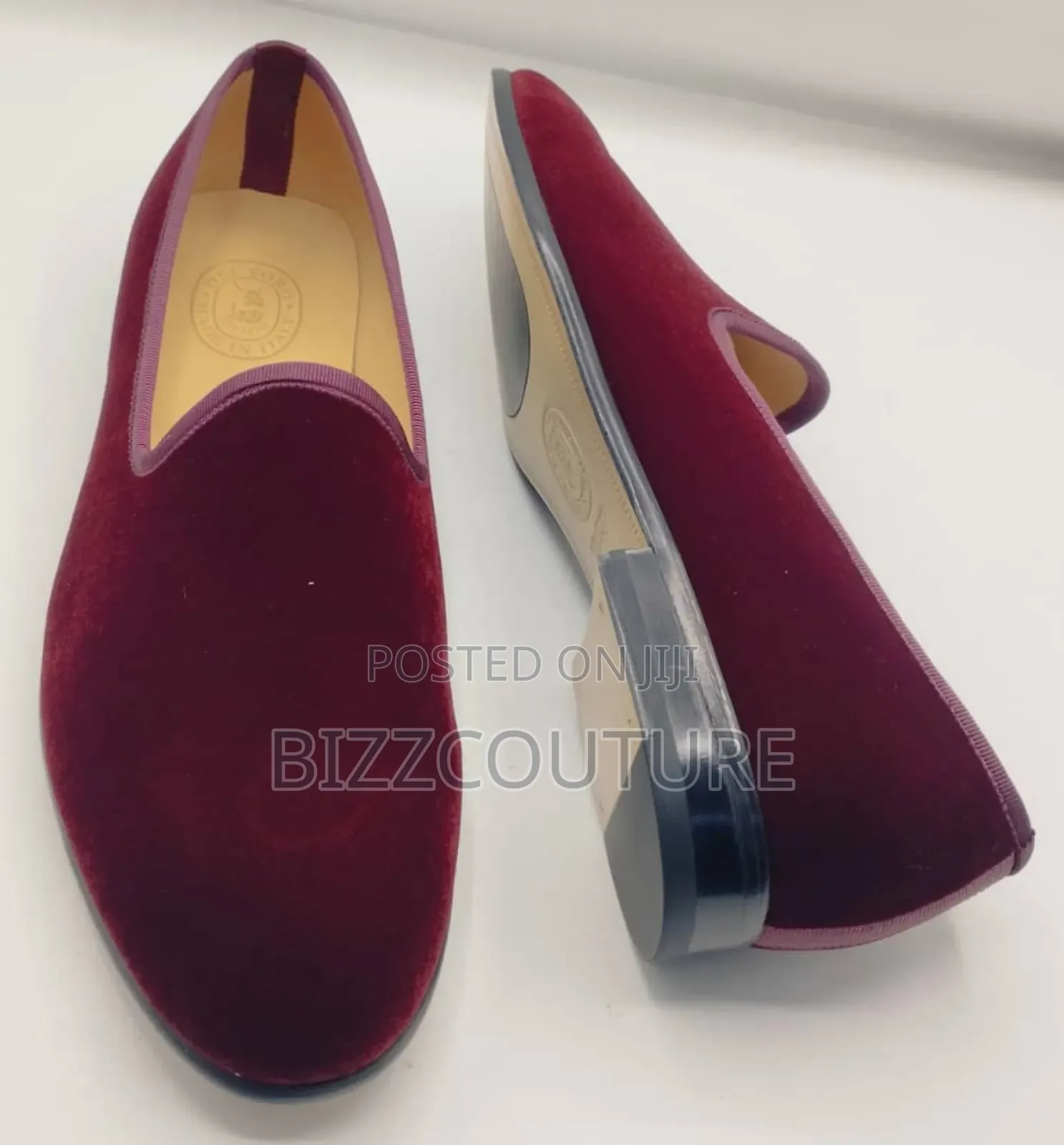 Original Italian Velvat Men's Loafers Available In Store
