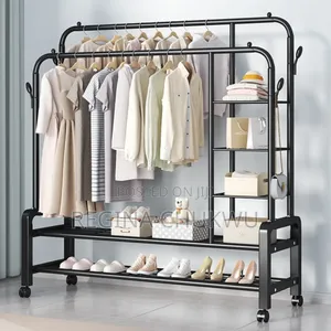Cloth Hanger With Wheels