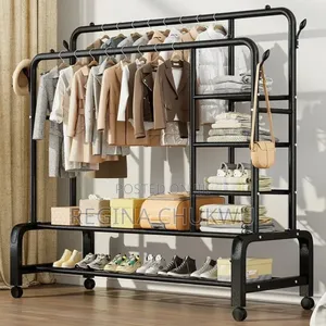 Cloth Hanger With Wheels