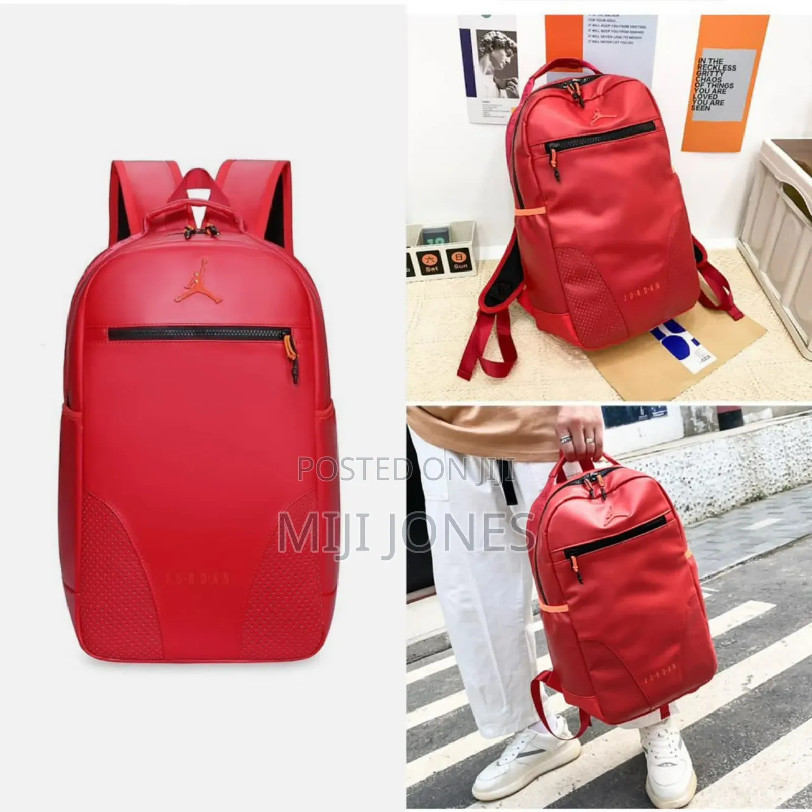 *Air Jordan X Nike Inspired Waterproof Backpack* 🎒