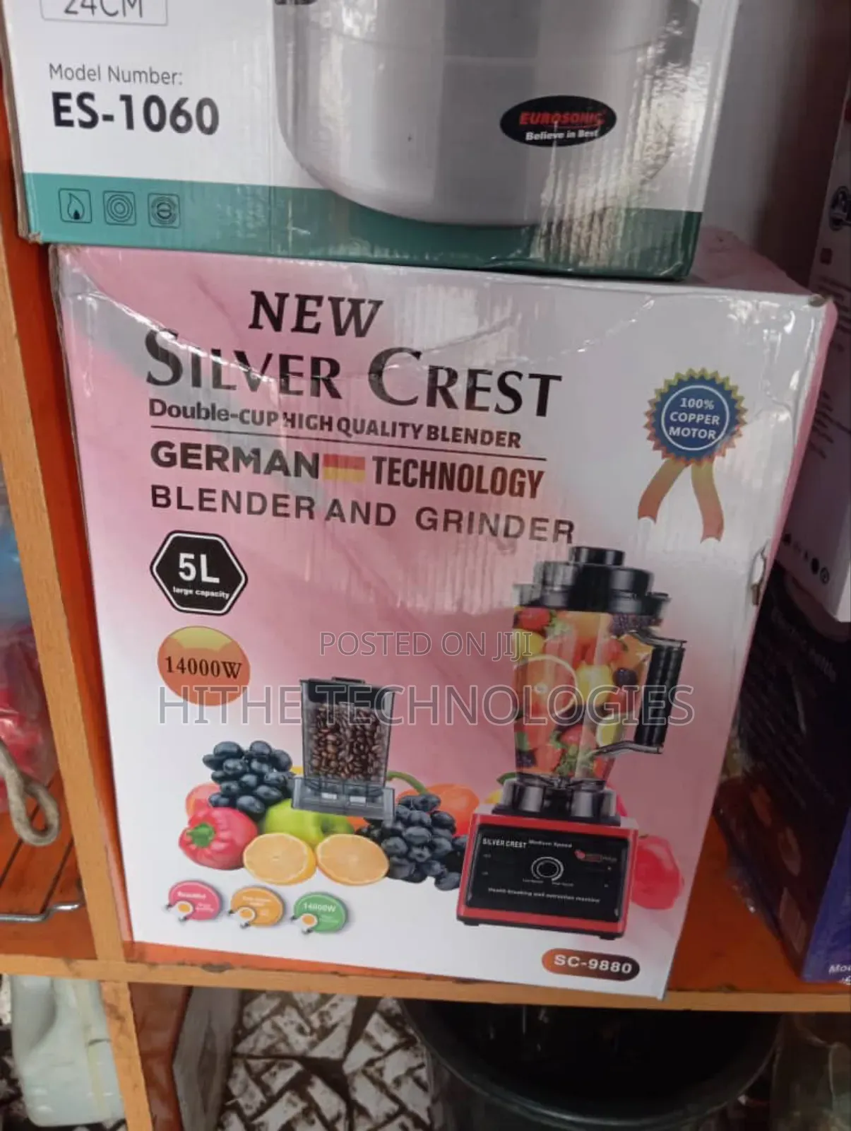 5l Silver Crest Industrial Grinder