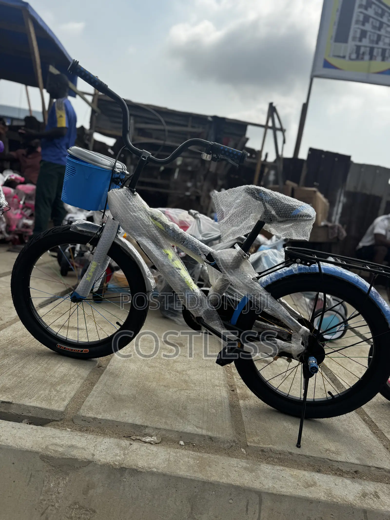 BMX-Style Bicycle, Likely a 20-Inch Model.