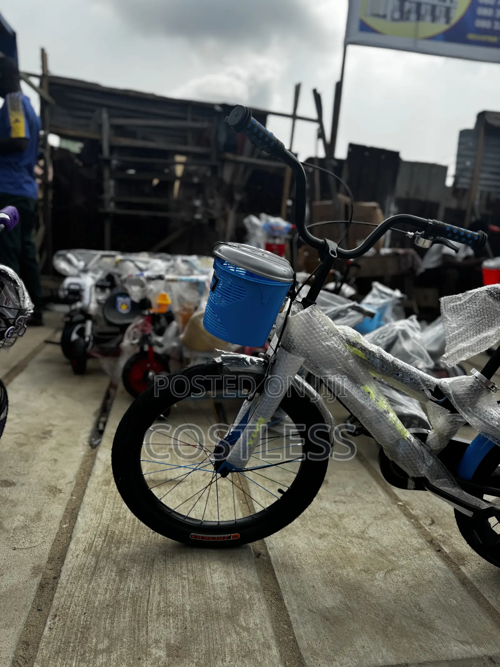 BMX-Style Bicycle, Likely a 20-Inch Model.