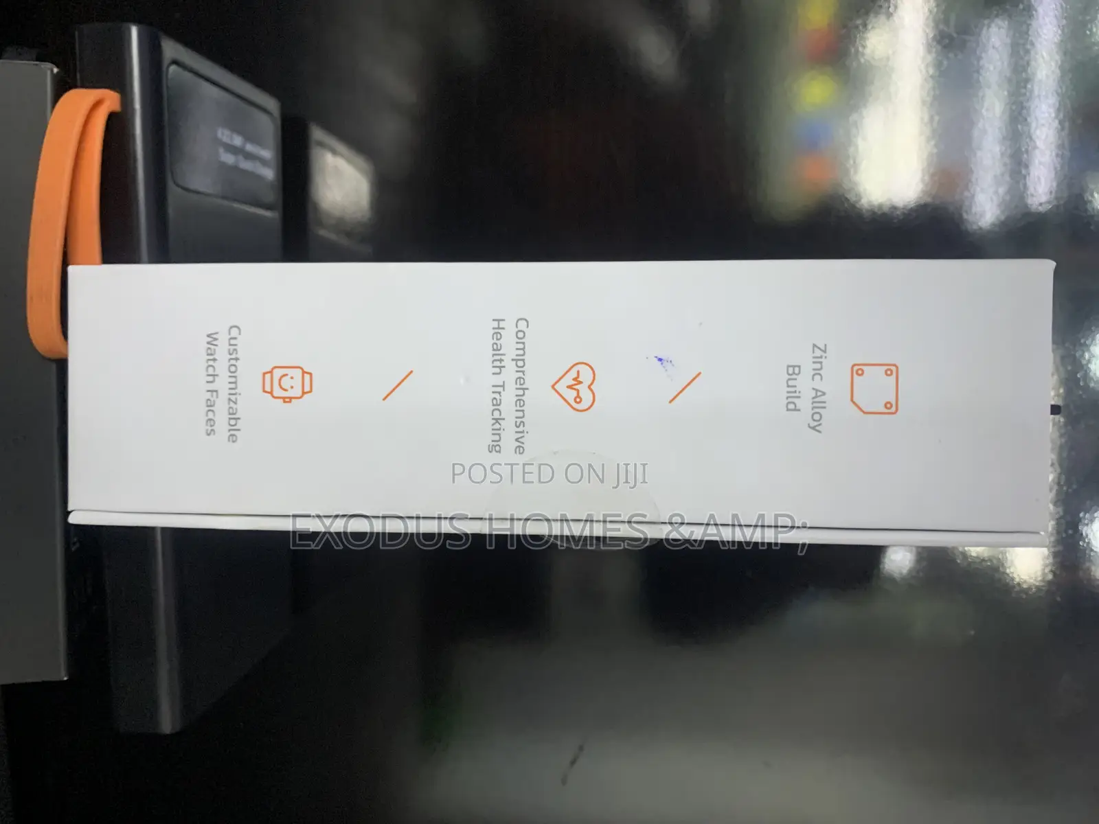 Chrono Steel Smart Watch 143 Amoled Display