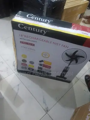 The Century 18" Mist Fan – Where Power Meets Portability
