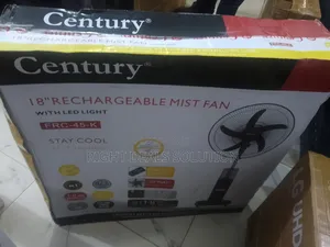 Backyard, Patio, Indoors: Century’S All-Place Mist Fan